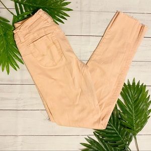 YMI Pink Ripped Sculpting Skinny Jeans